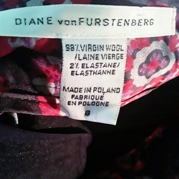 DVF Dark Grey Wool Pants - Picture 4 of 9